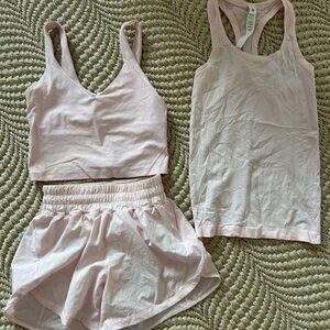 Lululemon Strawberry Milkshake Matching Set